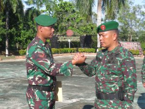 Dua Prajurit Kodim 0315/Bintan Akan Bertugas Di Tempat Yang Baru Kodim 0316/Batam