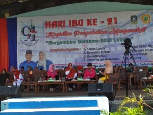 Acara Menyambut Hari Ibu Ke-91 Bertema “Bergembira Bersama 1000 Lansia”