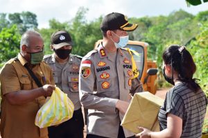 polres Bintan Laksanakan Bhakti Sosial Peduli Covid – 19