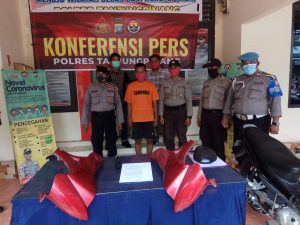 Resedivis Spesialis Ranmor Kembali Di Ciduk Unit Reskrim Polsek Tanjung Pinang Timur