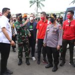 Kunjungi Natuna, Panglima TNI dan Kapolri Tinjau Pelaksanaan Vaksinasi