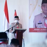 Sekda Bintan Buka Muscab Gerakan Pramuka Kwartir Cabang Bintan Tahun 2021.