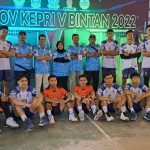 Tim Bola Volly Putra Kota Batam Melaju Ke Babak Final Melawan Kabupaten Lingga