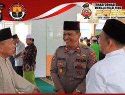 Waka Polres Labuhanbatu bersama Bupati Labuhanbatu gelar kegiatan Jumat Curhat di Masjid Al-Aziz