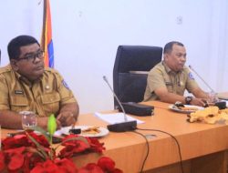 Bupati Labuhan batu Melaksanakan Zoom Metting Bersama BSrE BSSN