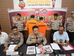 Polresta Tanjungpinang Gelar Konferensi Pers Ungkap Kasus Curanmor