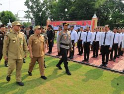 Polres Labuhanbatu Gelar Apel pasukan OPS Ketupat Toba 2023