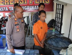 Unit Reskrim Polsek Tanjungpinang Kota Ungkap Kasus Pencuri Kabel Genset