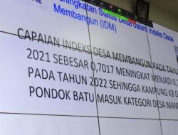 Bupati Labuhanbatu, Desa Pondok Batu Adalah Desa yang Maju Berdiri dengan sendiri