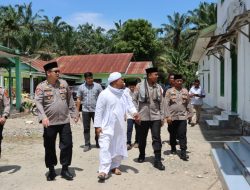 Jumat Curhat Bersama Alim Ulama, Kapolres Labuhanbatu Jalin silaturahmi Persaudaraan