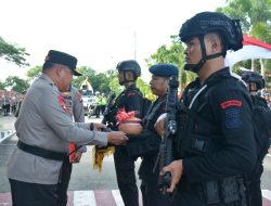 Dalam Rangka Hari Bhayangkara Ke – 77 Tahun 2023, Polda Kepri Gelar Upacara Pemulihan Nilai – Nilai Luhur Tribrata