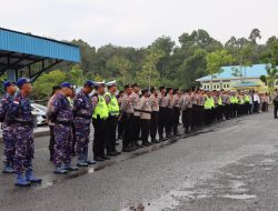 Polres Bintan Melaksanakan Apel Gelar Pasukan Pengamanan OCBC National Championship