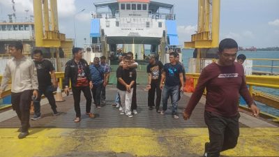 4 Pelaku Begal Dilumpuhkan Polsek Bintan Timur di Pelabuhan Punggur