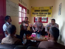 Jumat Curhat Polsek Bintan Timur Polres Bintan Dengarkan Keluhan Masyarakat di Desa Mapur