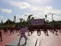 Asah Kemampuan Beladiri Polri, Personel Polres Bintan Latihan Bela Diri