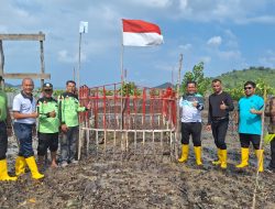 Gubernur Ansar Menanam Mangrove di Kawasan Mangrove Presiden Bersama Masyarakat Setokok, Kota Batam