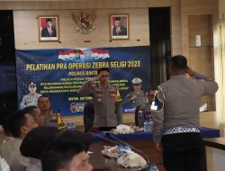 Kapolres Bintan Buka Latihan Pra Operasi Zebra Seligi 2023