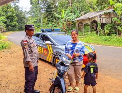 Pantau Situasi Kamtibmas, Polres Bintan Terus Berikan Himbauan Keamanan