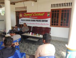 Jumat Curhat Polres Bintan Kembali Dilaksanakan Untuk Menampung Aspirasi dan Keluhan Masyarakat