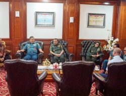 Sekda Adi Beraudiensi Dengan Kababinkum TNI, Bahas Peningkatan Status Pengadilan Militer Kepri