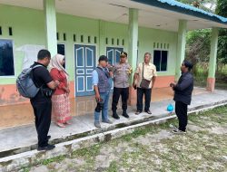 Kapolsek Teluk Bintan, Polres Bintan Tinjau Lokasi TPS terjauh di Wilayah Hukumnya