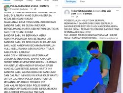 Beredar di Medsos, Heru dan Uki disebut sebut Bandar Narkoba di Labura.