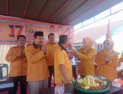 Perayaan HUT Hanura Ke-17 Di Awali Pemotongan Tumpeng serta Pelantikan Lasmura dan Srikandi