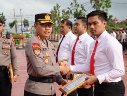 Lima Personil Satreskrim Polres Bintan Diganjar Penghargaan