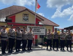 Kapolda Kepri dan Kapolres Bintan Kunjungan Kerja Ke Polsek Tambelan