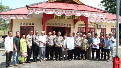 Jumat Curhat Kapolres Bintan Dengan Masyarakat Teluk Bintan