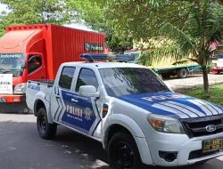 Polres Bintan Lakukan Pengawalan dan Pengamanan Pelepasan Logistik Pemilu Hasil Rekapitulasi Perolehan Suara di Kecamatan Bintan Timur