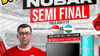 Kapolda Kepri Siapkan Hadiah Menarik Saat Nobar Timnas Indonesia U-23 VS Uzbekistan