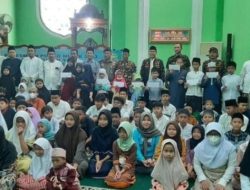 Peduli Sesama, GPS Dan Media Kliknews Santuni 100 Orang Yatim Piatu Dan 20 Kaum Dhuafa