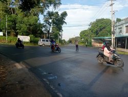 Personel Polres Bintan Rutin Melaksanakan Pengaturan Lalu Lintas, Bentuk Pelayanan di Pagi Hari