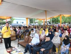 Masyarakat Kampung Lembang Jaya Batu Besar Antusias Sambut Kehadiran Gubernur Ansar