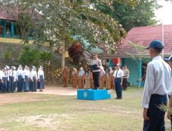 Polisi Jadi Inspektur Upacara di Sekolah, Tananamkan jiwa Nasionalisme, Patriotisme, serta sikap Patuh Hukum