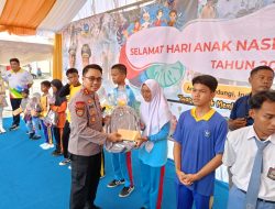 Peringatan Hari Anak Nasional, Polres Bintan Terima Penghargaan