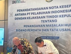 Pelindo Group Lakukan Kerja Sama Penanganan Masalah Hukum Bidang Perdata dan Tata Usaha Negara Bersama Kejati Kepri