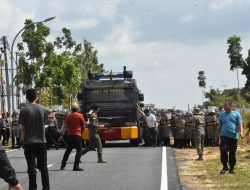 Amankan Pilkada Serentak 2024, Polres Bintan Latihan Sistim Pengamanan Kota