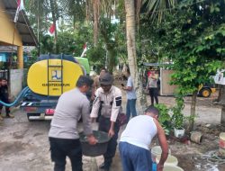 Polsek Bintan Timur, Polres Bintan Bantu Warga Kekurangan Air Bersih