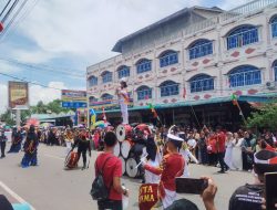 Polres Bintan Terjunkan Personil Pengamanan Pawai Nusantara Peringati HUT Kemerdekaan RI Ke 79