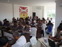 Polres Bintan Gelar Latpraops Mantap Praja Seligi 2024 Dalam Rangka Menghadapi Pilkada 2024