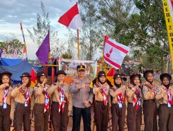 Kapolres Bintan Hadiri Upacara Hari Pramuka ke-63 Tingkat Kabupaten Bintan