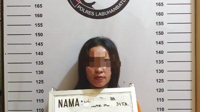 Lagi Duduk Di Hotel, Wanita Cantik diamankan Satres Narkoba Polres Labuhanbatu