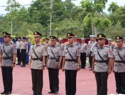 Kapolres Bintan Pimpin Upacara Setijab PJU Polres Bintan