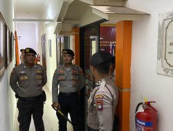 Memasuki Tahapan Penetapan Paslon, Polres Bintan Lakukan Pengamanan di Kantor KPUD Bintan